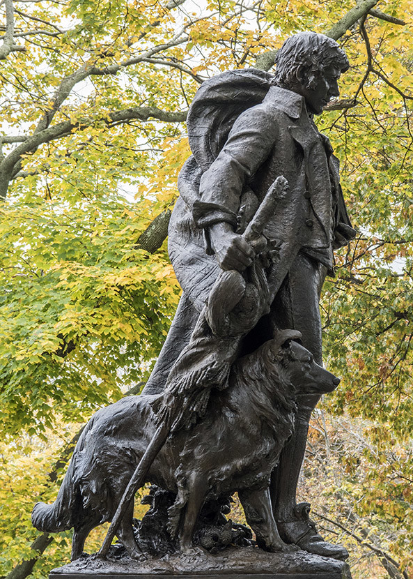 Boston Burns statue