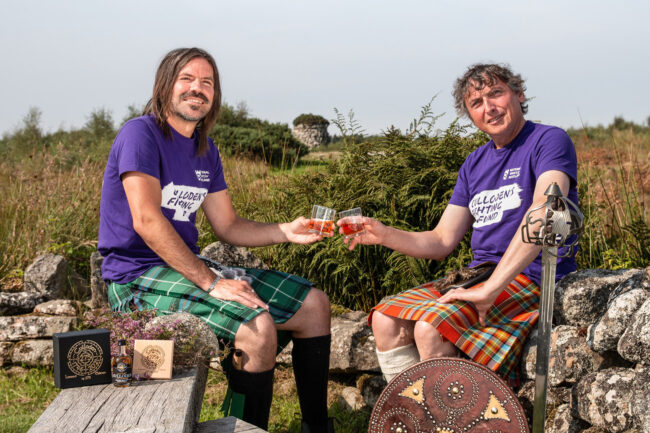 Toasting Culloden whisky gifts